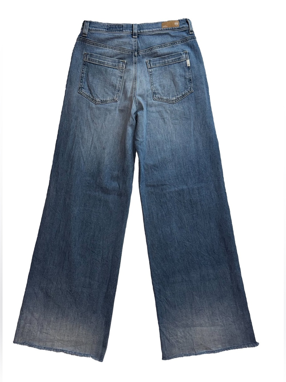 AG Jeans Stella low slung palazzo wide leg in Abyss Size 25 Adriana Goldschmied - Picture 8 of 14
